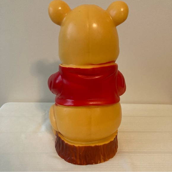 Vintage 1970’s Sears Winnie the Pooh Blow Mold Coin Bank Walt Disney Production - Picture 5 of 9
